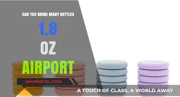 How Many Small Bottles Can You Bring on a Plane?