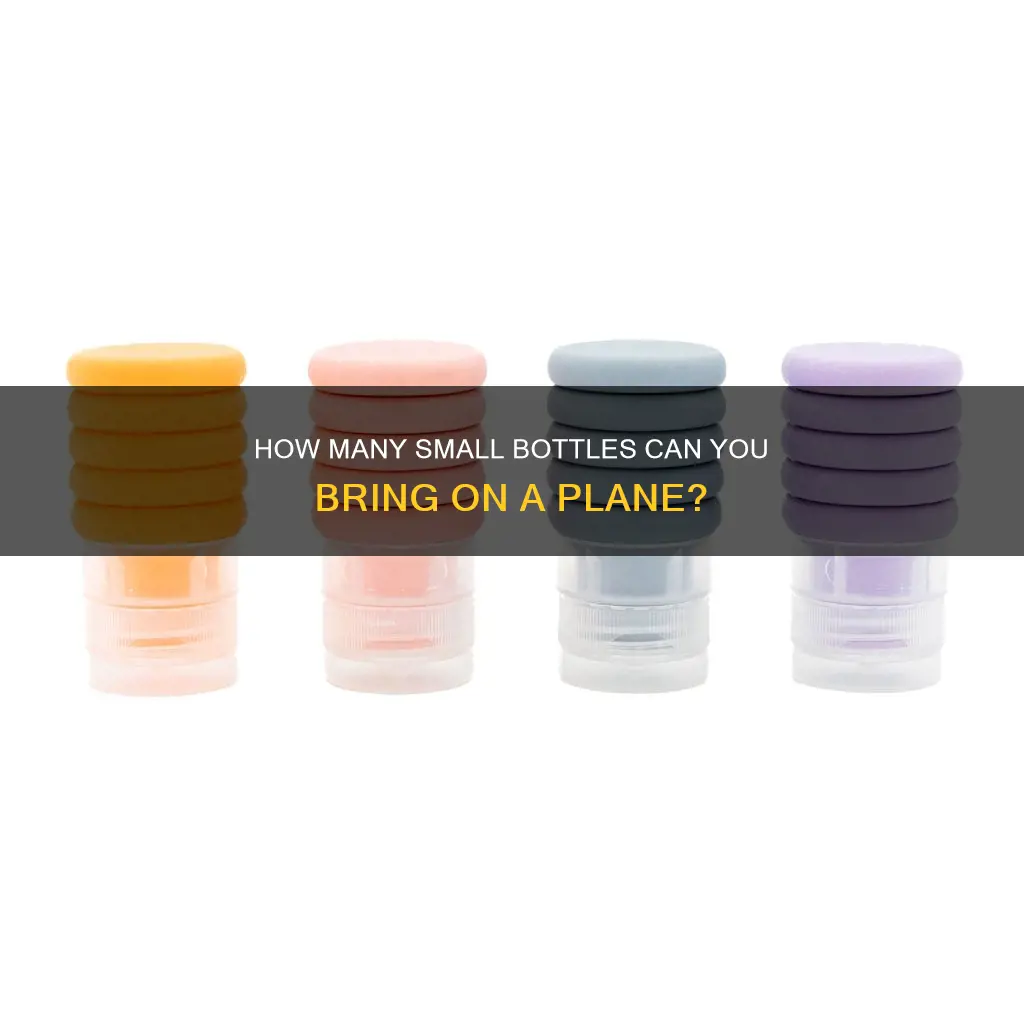 can you bring many bottles 1.8 oz airport
