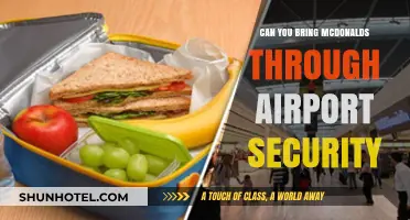 McDonald's Through Airport Security: What You Need to Know
