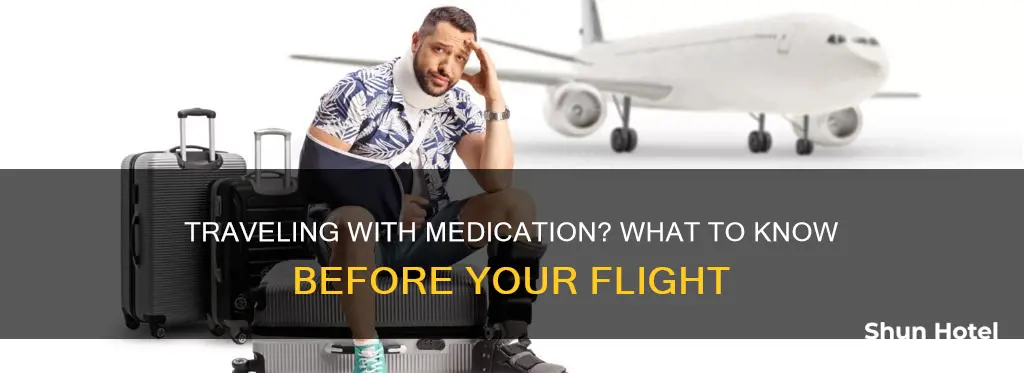 can you bring medicine to the airport