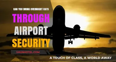 Traveling with Overnight Oats: Airport Security Rules