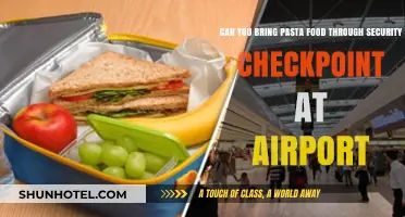 Traveling with Pasta: Airport Security Rules