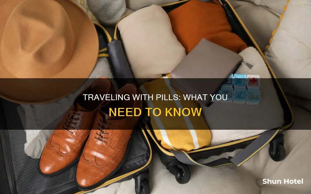 can you bring pills in the airport