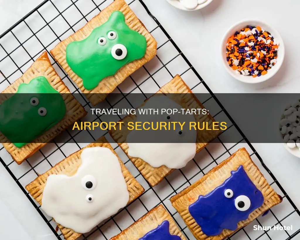 can you bring pop tarts through airport security
