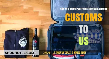 Bringing Port Wine Through US Airport Customs