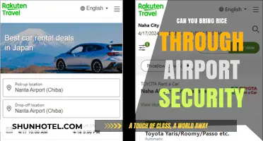 Traveling with Rice: Airport Security Rules