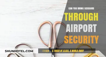 Airport Scissors Security: What's Allowed and What's Not