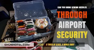 Airport Security: Sewing Needles, Allowed or Not?