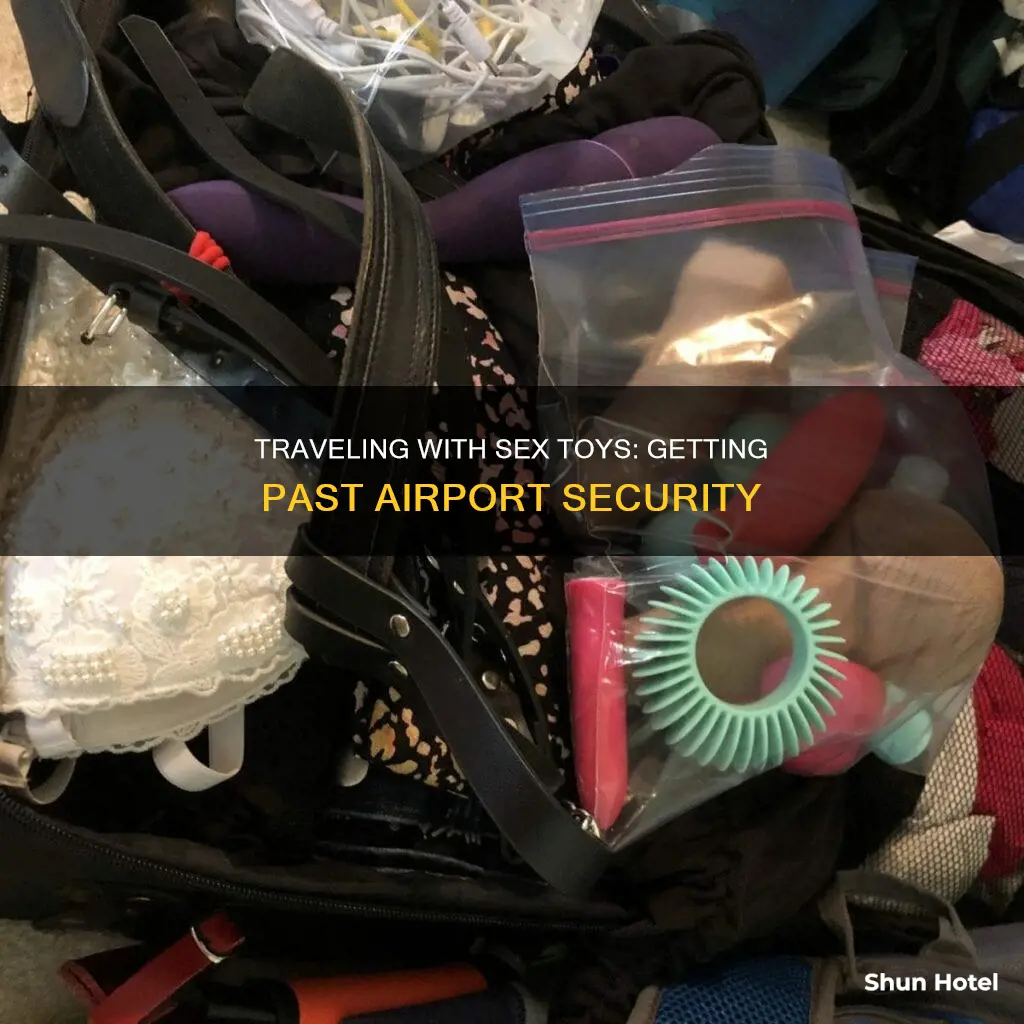 can you bring sex toys through airport security