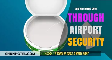 Traveling with Snus: Airport Security Rules and Regulations