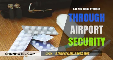 Airport Security and Syringes: What You Need to Know