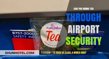 Traveling with Tea: Airport Security Rules Explained