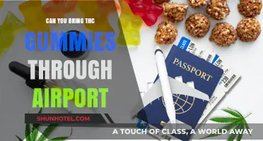 Traveling with THC Gummies: Airport Rules