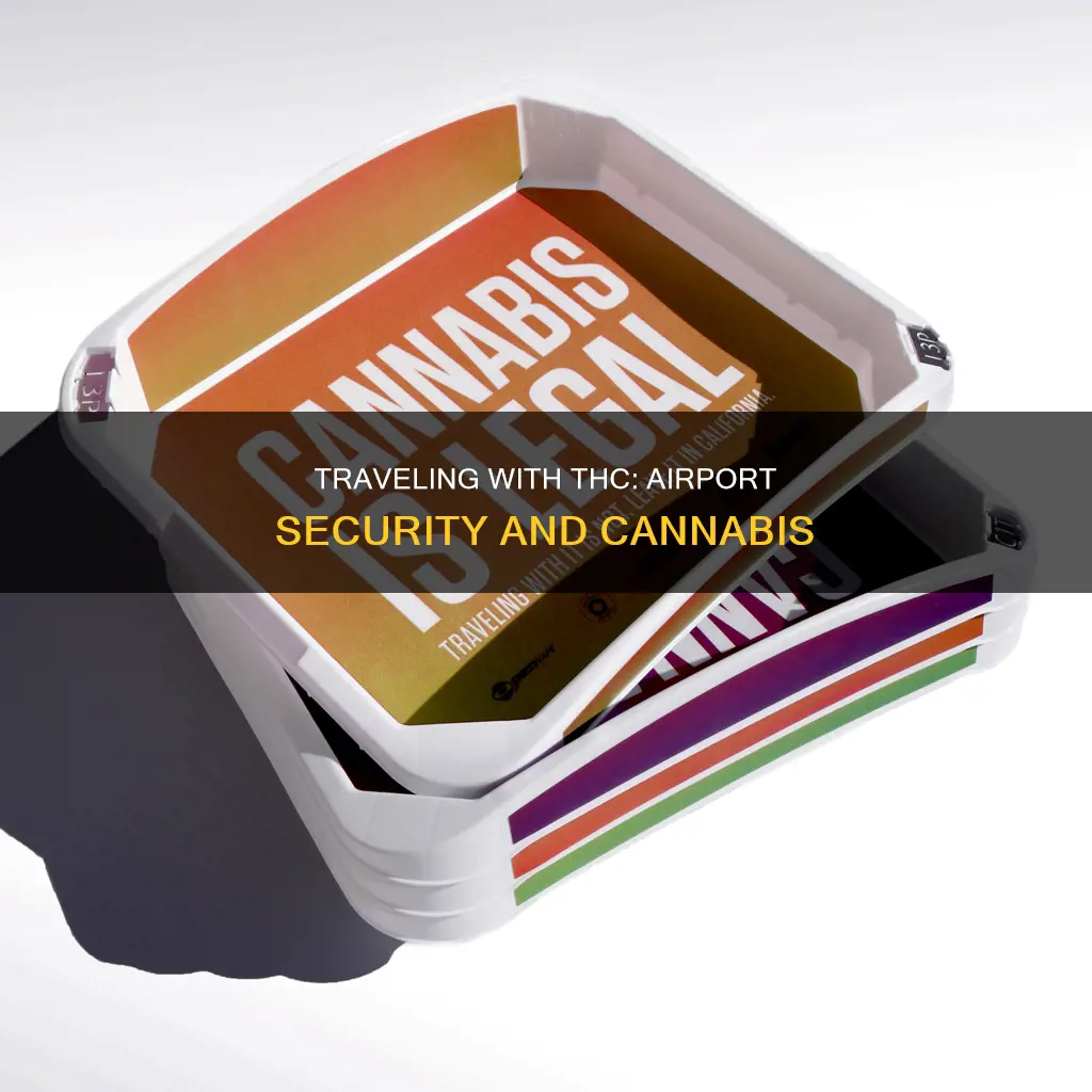 can you bring thc through airport security