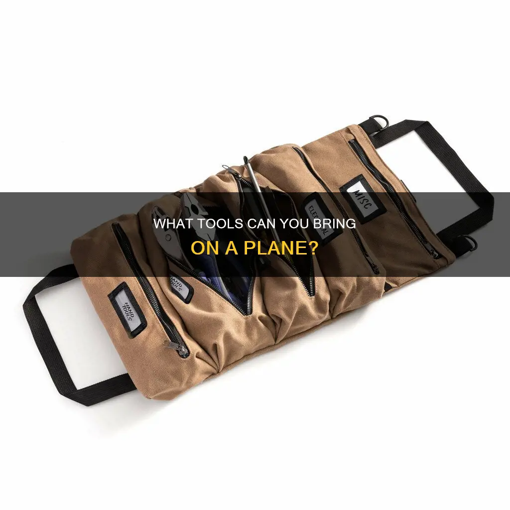 can you bring tools through airport security