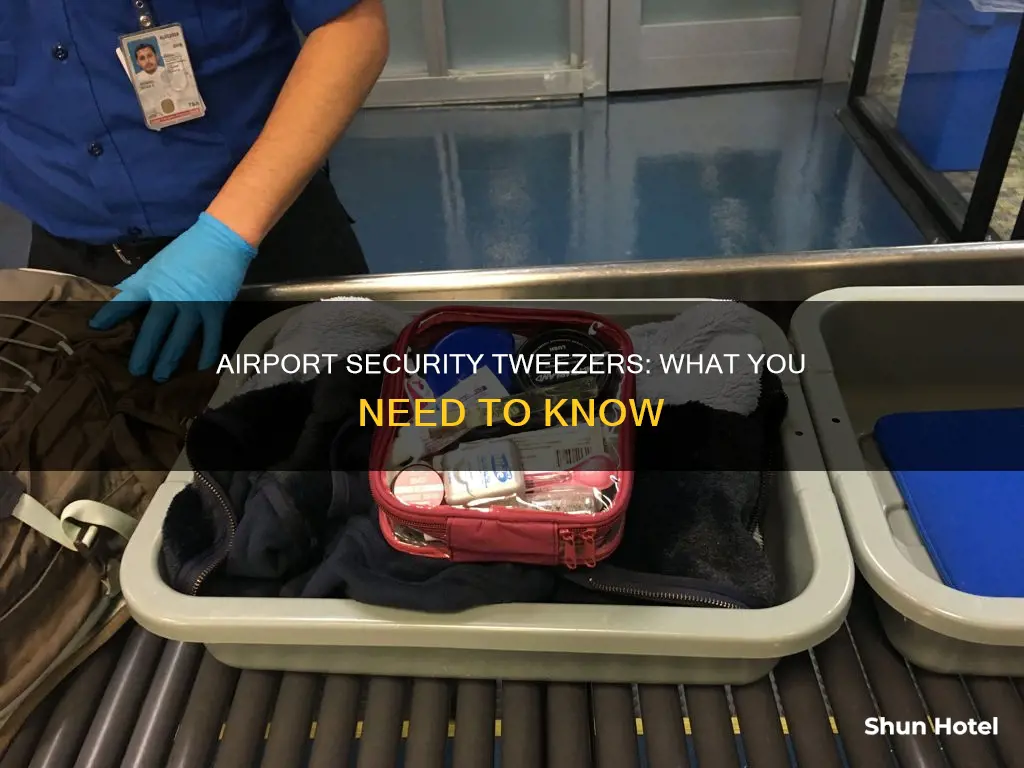 can you bring tweezers through airport security