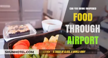 Unopened Food: Airport Security Do's and Don'ts