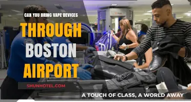 Vaping and Flying: Boston Airport Rules