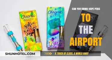 Vape Pens: Airport Security and Your Carry-On