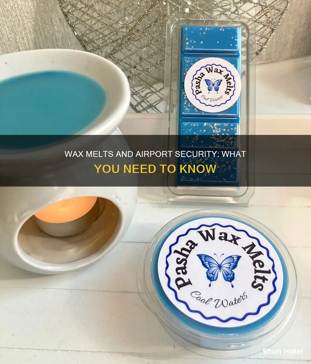 can you bring wax melts in the airport