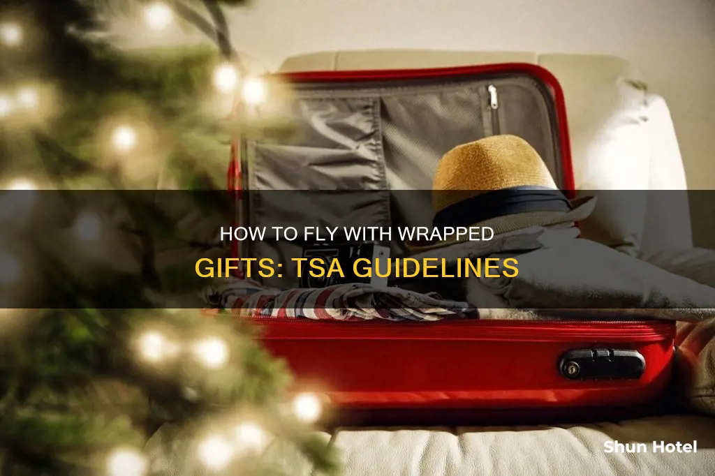 can you bring wrapped presents through tsa at the airport