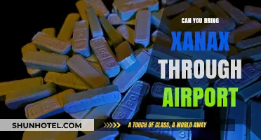 Traveling with Xanax: Airport Security and Prescription Medication