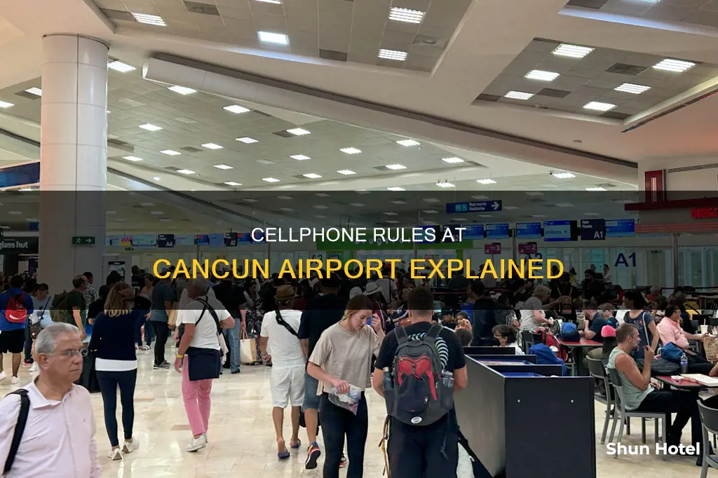 can you bring your cellphone to cancun airport