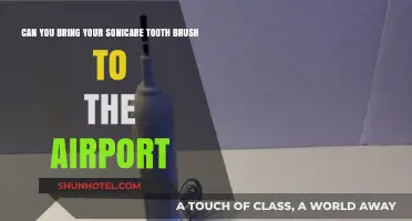 Airport Security and Your Sonicare Toothbrush