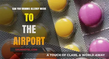 Allergy Meds: What Can You Bring on a Flight?