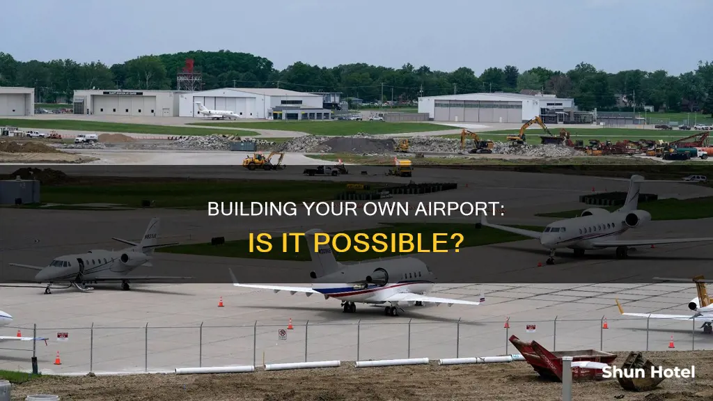 can you build your own airport