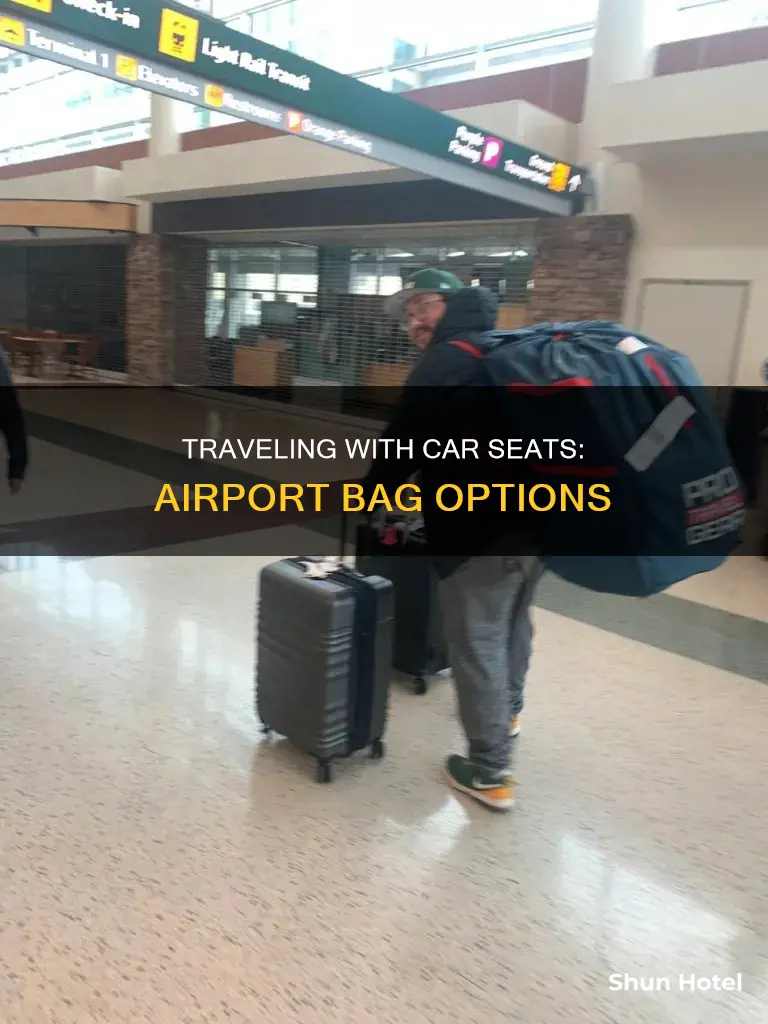 can you buy a car seat bag at the airport