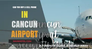 Cancun Airport: Buying Cell Phones Before Takeoff