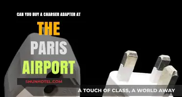 Paris Airport Shopping: Phone Charger Adapter