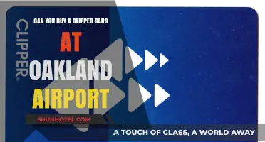 Clipper Cards: Available at Oakland Airport?