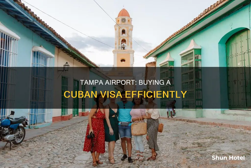 can you buy a cuban visa at the tampa airport