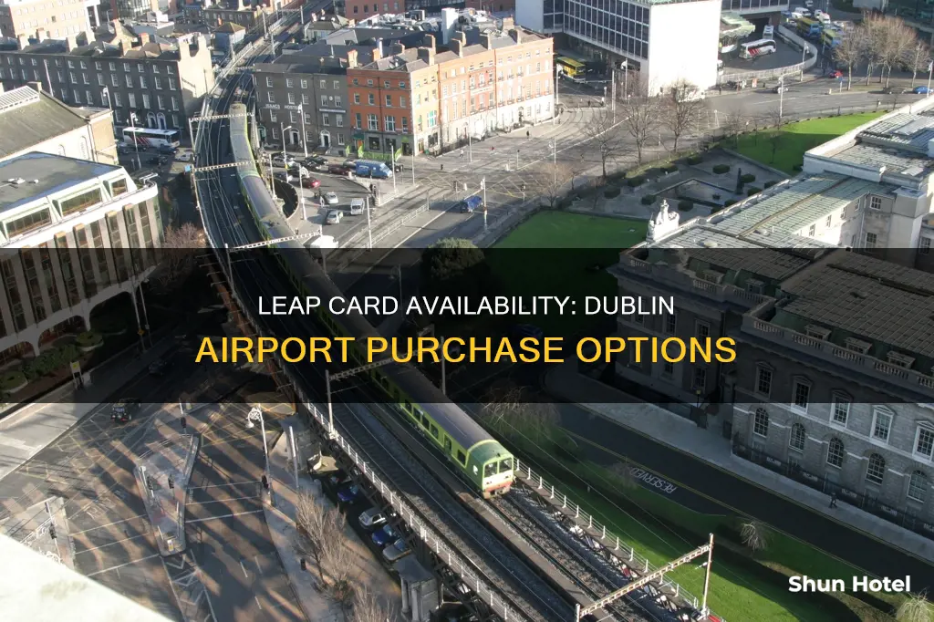 can you buy a dublin leap card at the airport
