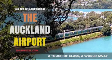 Auckland Airport: Where to Get Your HOP Card?