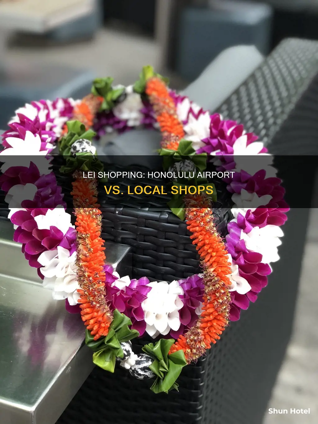 can you buy a lei at the honolulu airport