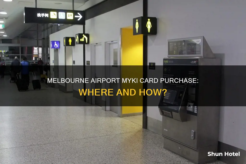 can you buy a myki card at melbourne airport