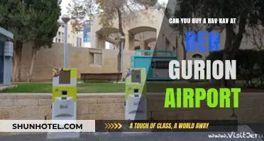Rav Kav Card: Can You Buy at Ben Gurion Airport?