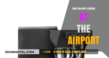 Where to Buy Razors: Airport Convenience