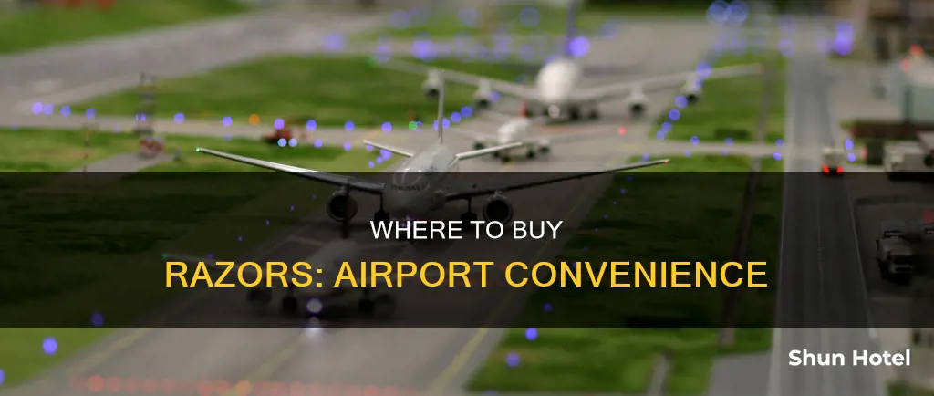 can you buy a razor at the airport