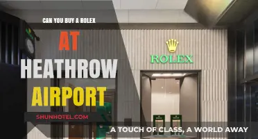 Buying Rolex at Heathrow: Is It Possible?