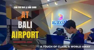 Buying Sim Cards at Bali Airport: Where and How?