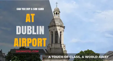 Dublin Airport: Buying a Sim Card