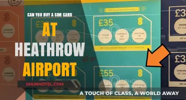 Heathrow Airport: Where to Buy a SIM Card?