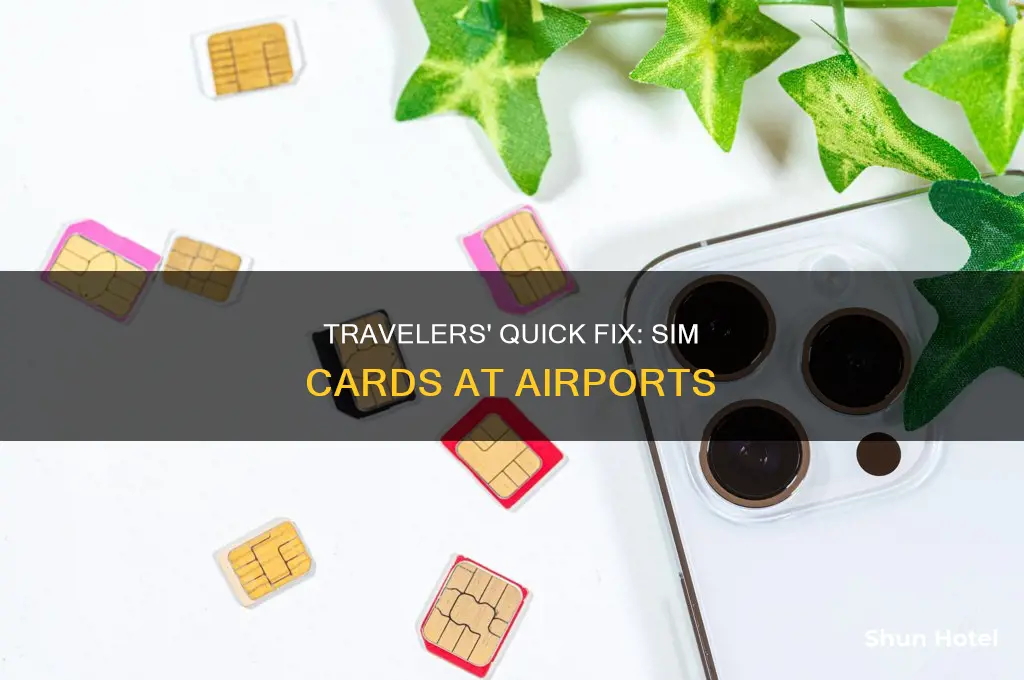 can you buy a sim card at the airport