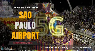 Sao Paulo Airport: Buying a SIM Card