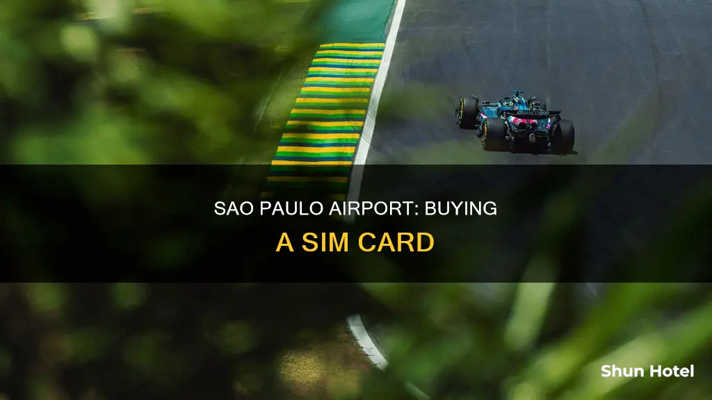 can you buy a sim card in sao paulo airport