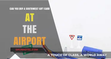 Southwest Gift Cards: Available at Airports?